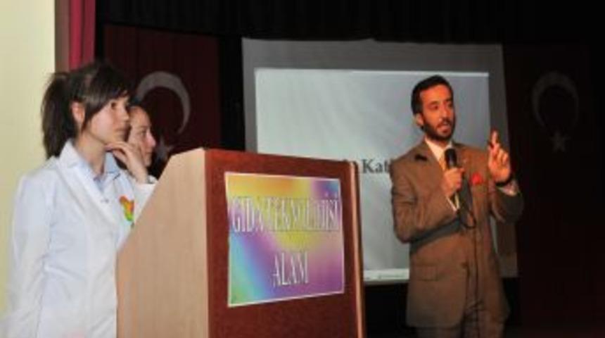 &Ouml;ğrencilere sağlıklı beslenme anlatıldı