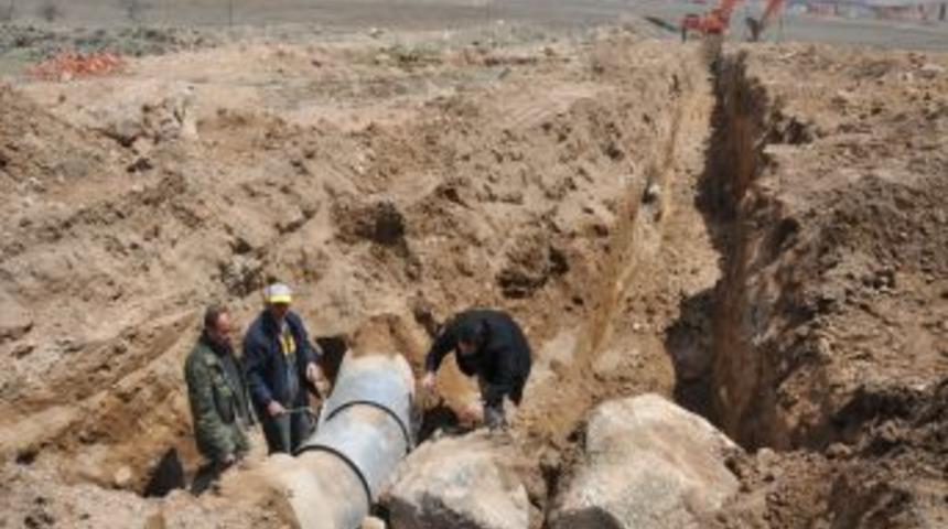 Yeşilbur&ccedil; - Amas arasına bir milyonluk su hattı