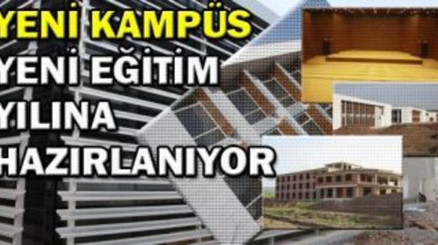 Siirt &Uuml;niversitesi binaları hızla y&uuml;kseliyor