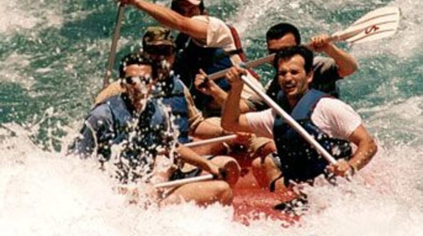 Raftingde sezon a&ccedil;ıldı