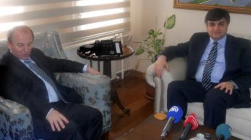 Y&Ouml;K Başkanı &Ccedil;etinsaya Erzurum'da