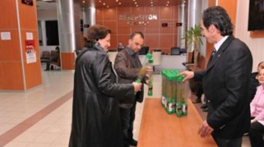 Belediyeden vatandaşa "Kutlu Doğum" hediyesi