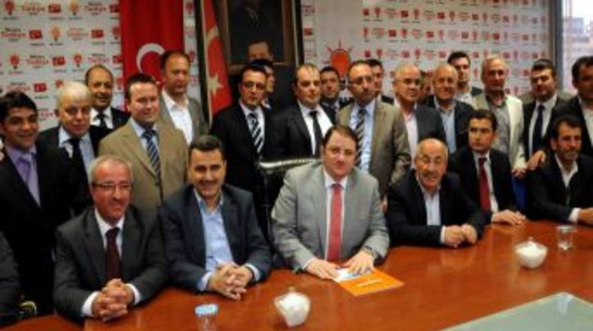 AK Parti Samsun İl Başkanı Çetinkaya, kongre çalışmalarına başladı