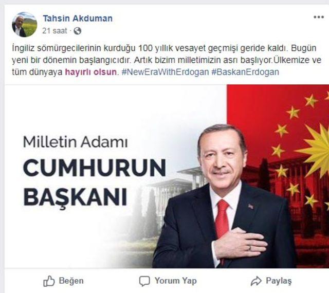 AK Partili meclis üyesinin paylaşımı tepki gördü