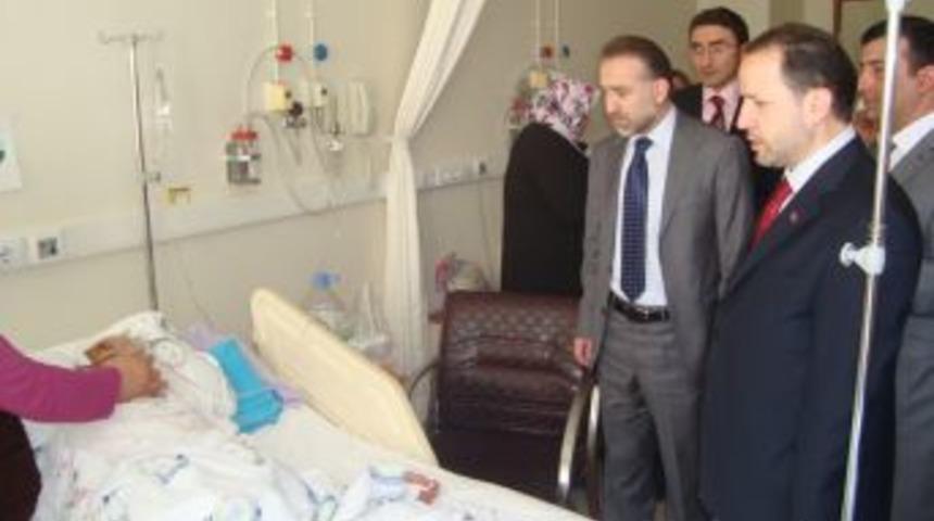 Din g&ouml;revlileri, 'Kutlu Doğum Haftası'nda hastaları unutmadı