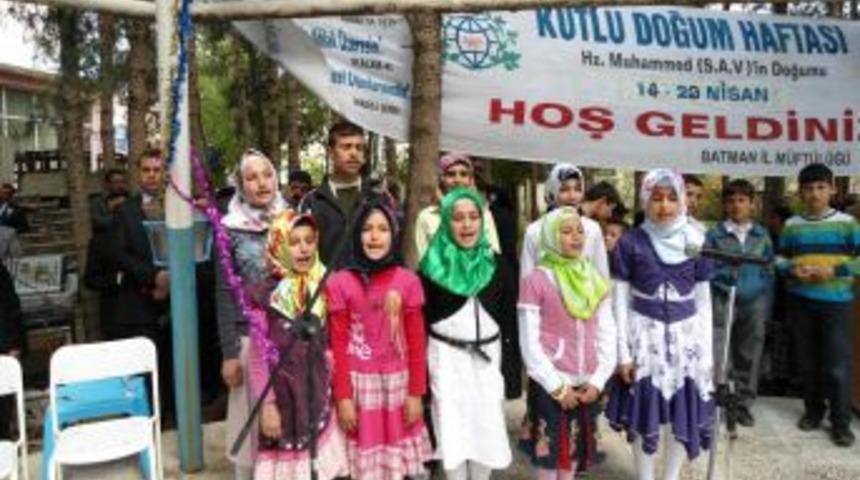 Hasankeyf&rsquo;te Kutlu Doğum coşkusu