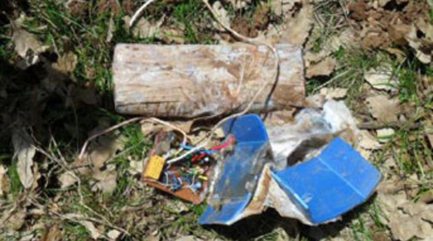 PKK'ya ait 12 kilo patlayıcı bulundu