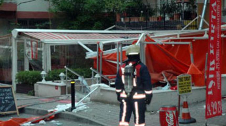 Kadık&ouml;y'de korkutan patlama