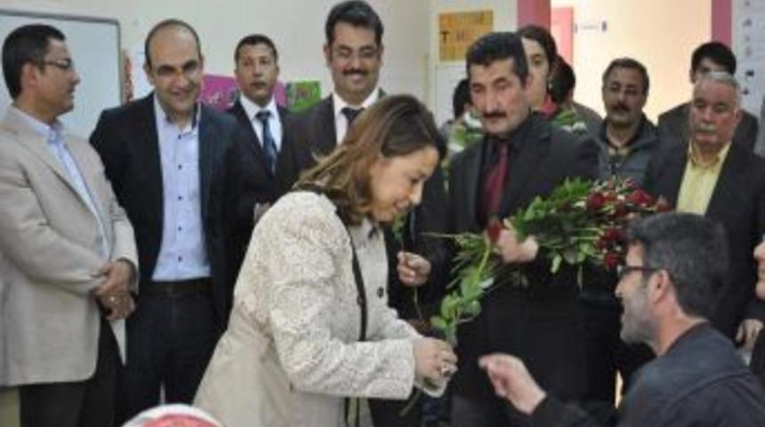 Ömss'ye Katılacak Engellilere Moral Ziyareti