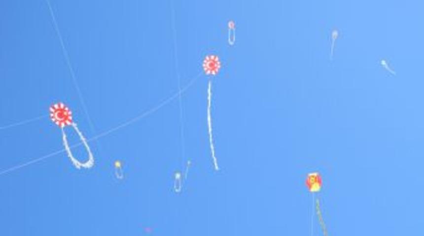 Zeytinli semaları u&ccedil;urtmalarla şenlendi