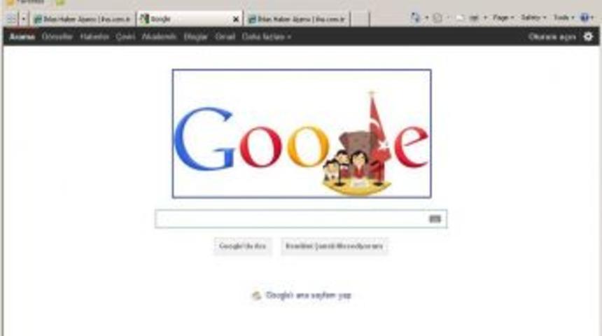 Google'dan 23 Nisan Jesti