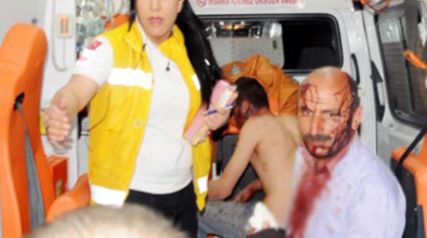 Arazi kavgasında kan d&ouml;k&uuml;ld&uuml;