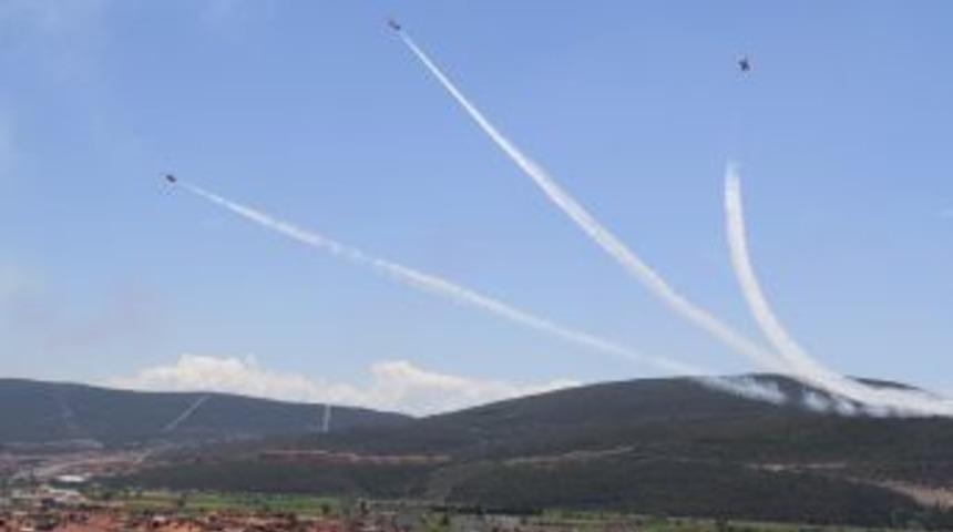 T&uuml;rk Yıldızları Muğla&rsquo;da nefes kesti