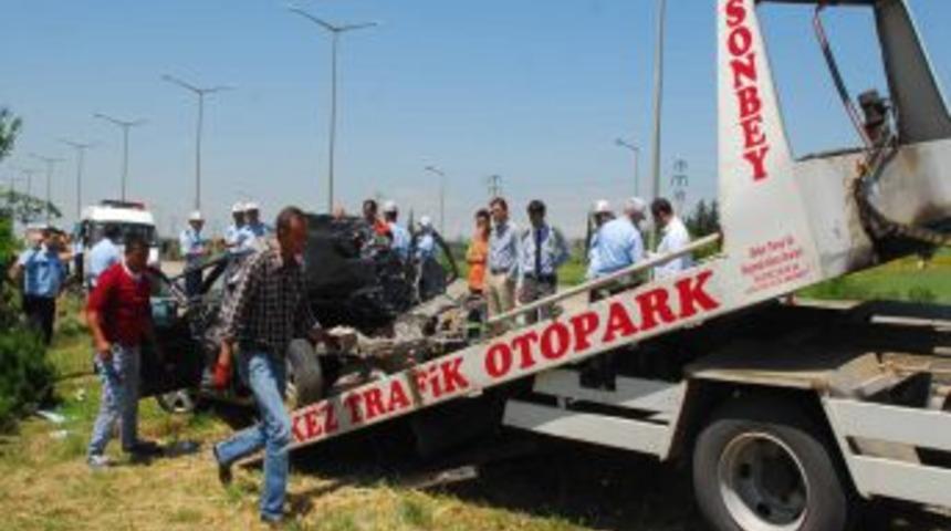 Adana'da trafik kazası: 2'si ağır 4 yaralı