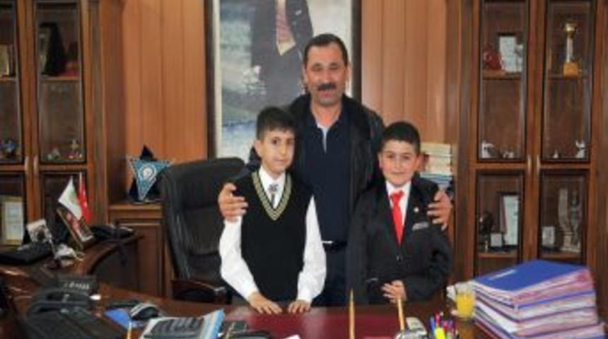 Etimesgut'ta minikler sırayla koltuğu devraldı