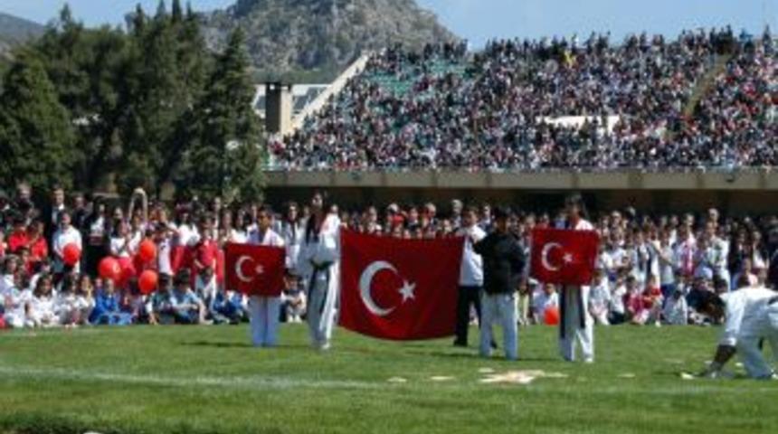 Muğla&rsquo;da 23 Nisan coşkusu
