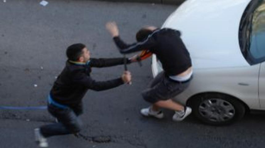 Kayseri'de Derbi Kavgası