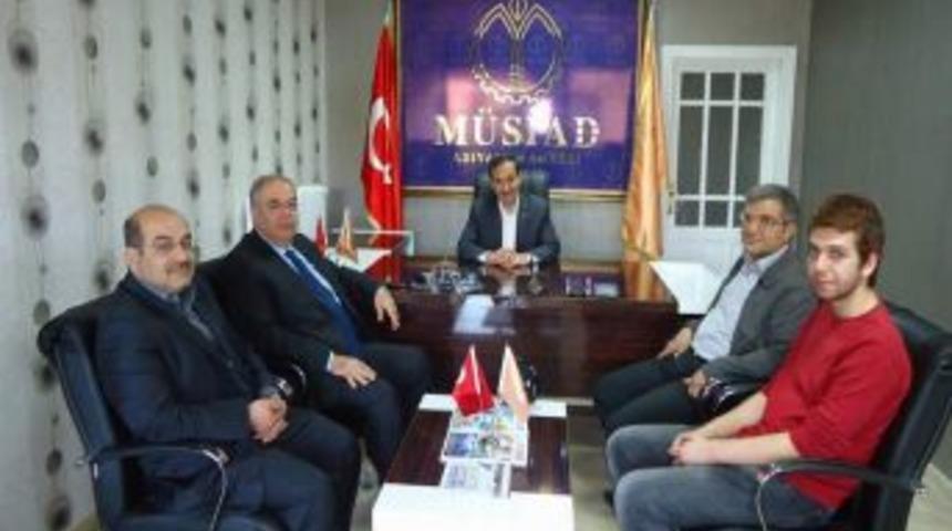 Kutlu'dan M&uuml;siad'a Ziyaret