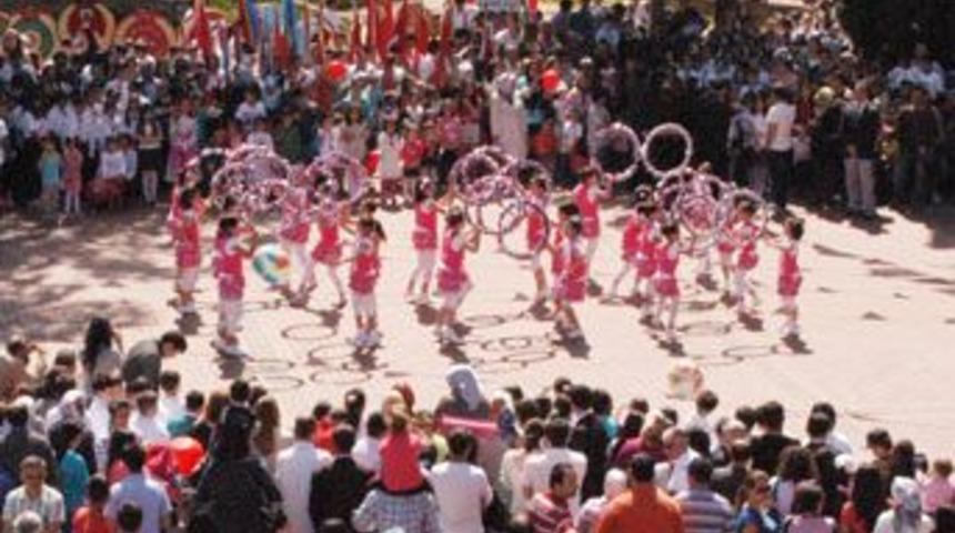 Manavgat&rsquo;ta 23 Nisan coşkusu