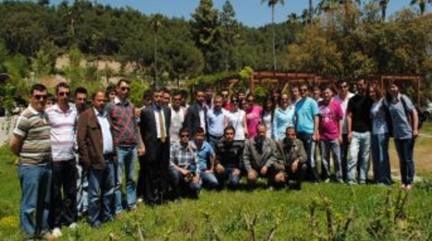 &Ouml;ğrenciler, yangın ekoloji dersini ormanda işledi