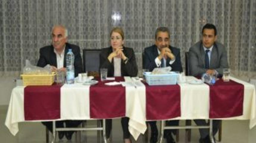 Kale'de Protokol Yemekte Buluştu