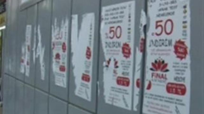 Şehri b&ouml;yle kirlettiler