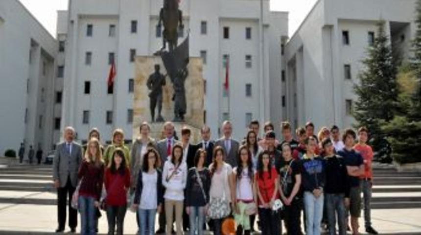 İtalyan &Ouml;ğrenciler Nevşehir'de