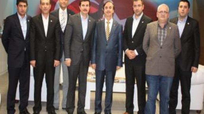 Başkan Keskin&rsquo;e inşaat desteği