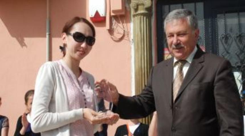 Didim'de Bulunan Kazak &Ouml;ğrenciler &Uuml;lkelerine Uğurlandı