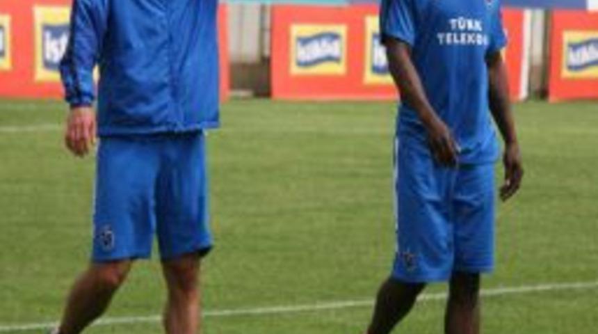 Trabzonspor, Galatasaray ma&ccedil;ının hazırlıklarını s&uuml;rd&uuml;rd&uuml;