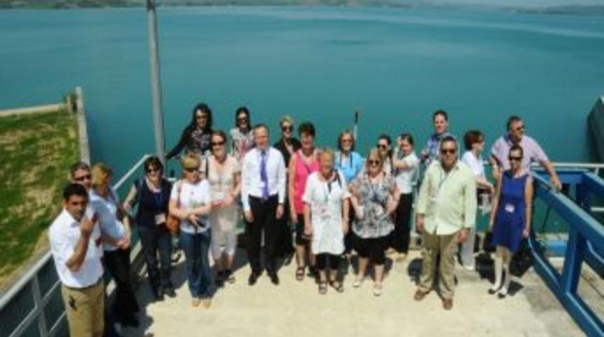 Avrupalı &ouml;ğretmenler &Ccedil;atalan'a hayran kaldı