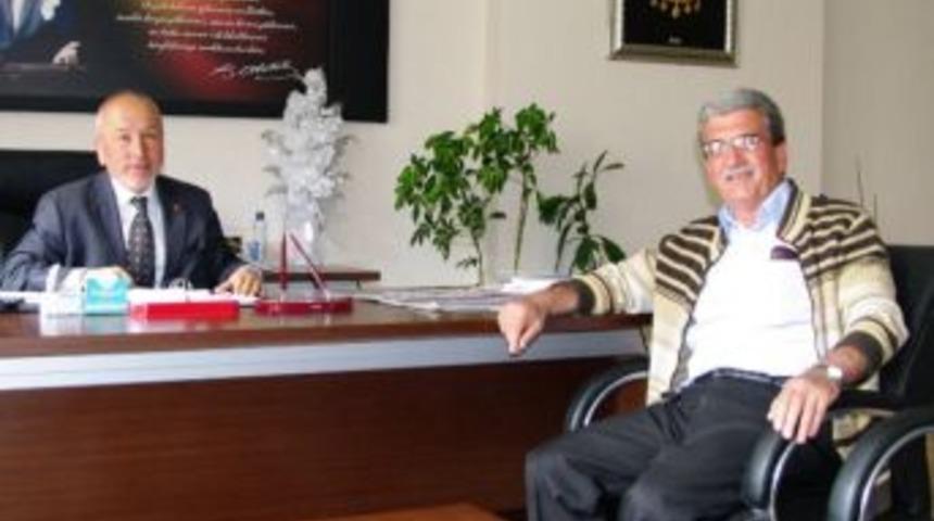 Muhtarlar Derneği Başkanı Soyt&uuml;rk'ten İl Genel Meclis Başkanı Bayır'a Ziyaret