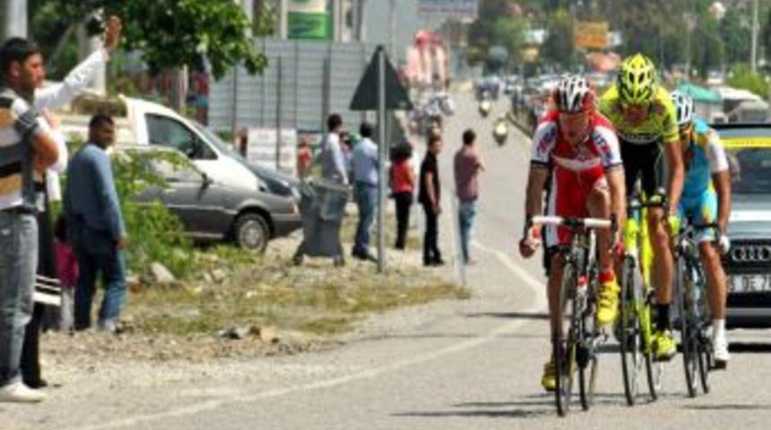 Bisiklet&ccedil;iler Ortaca'ya Ulaştı