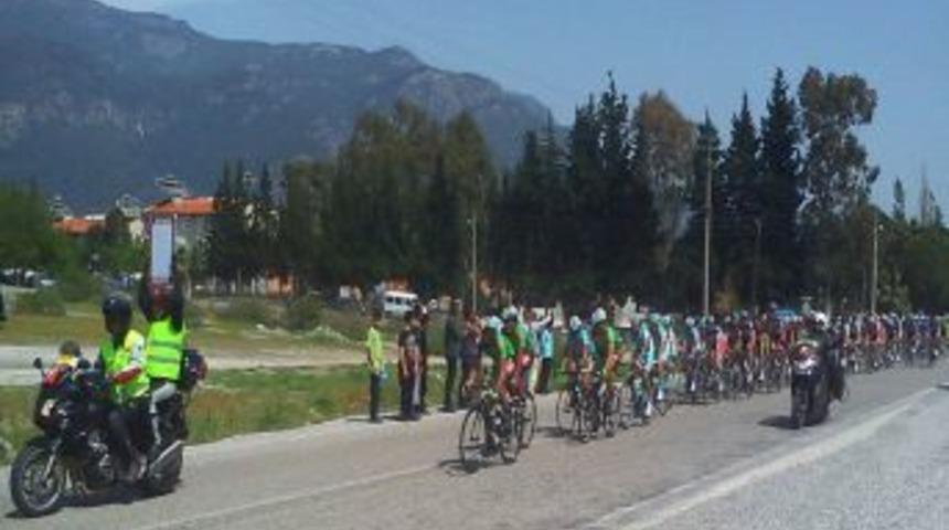 Cumhurbaşkanlığı Bisiklet Turu'nda Fethiye - Marmaris etabı, tamamlandı