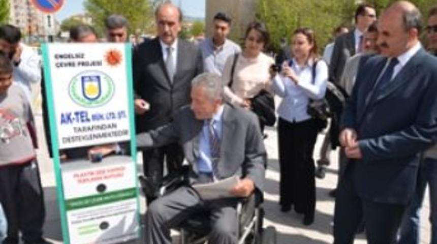 "Engelsiz &ccedil;evre projesi"