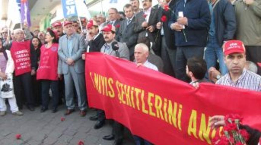 1 Mayıs 1977'de &ouml;lenler, Kazancı Yokuşu&rsquo;nda anıldı