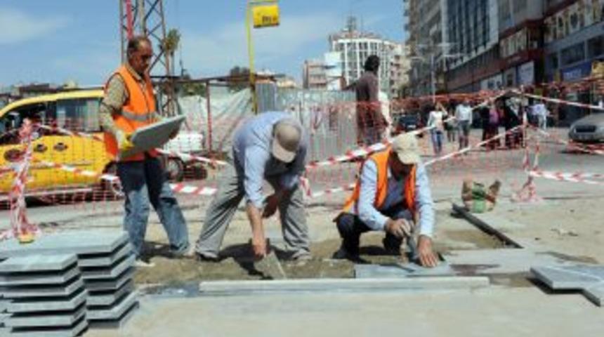 Ali &Ccedil;etinkaya Caddesi'nde D&uuml;zenleme &Ccedil;alışmaları