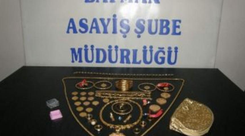 Batman'da Altın Hırsızları Yakalandı