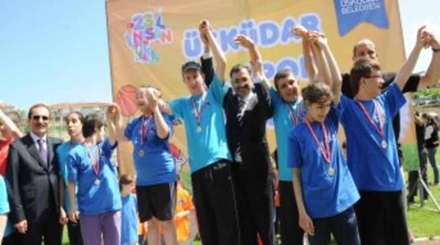 &Uuml;sk&uuml;dar'da &Ccedil;ocuk Olimpiyatları yapıldı