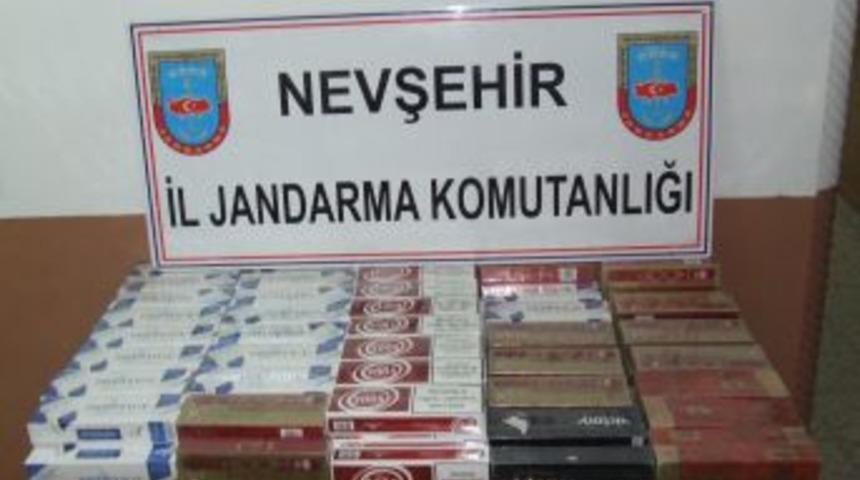 Nevşehir'de ka&ccedil;ak sigara operasyonu