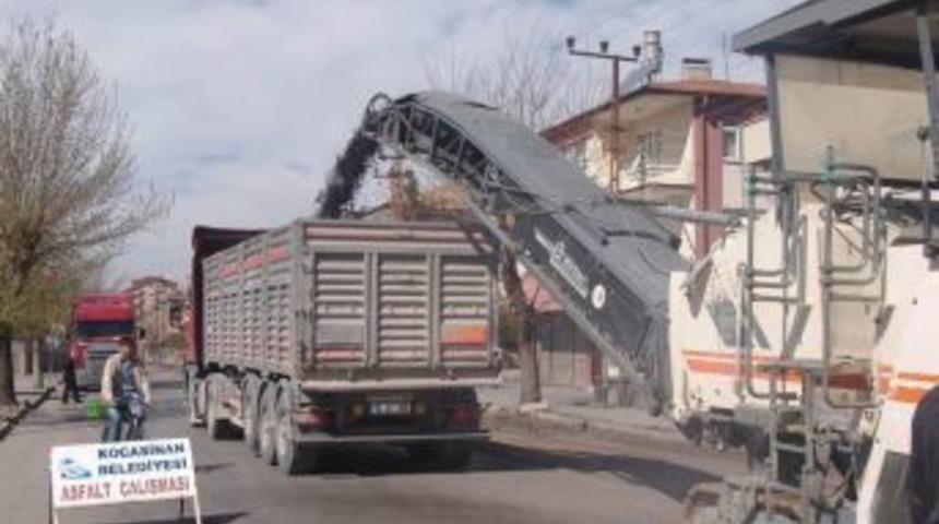 Kocasinan Caddeleri Yeniliyor