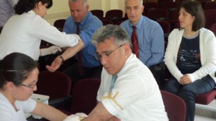 Kaymakamlık&rsquo;ta sağlık taraması