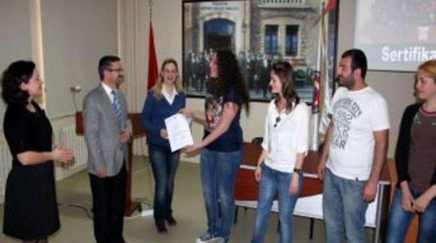 Gmka Projesine Katılan Ziraat Mühendislerine Sertifikaları Verildi