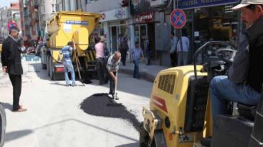 Bolu'da Yollara Yama Yapılıyor