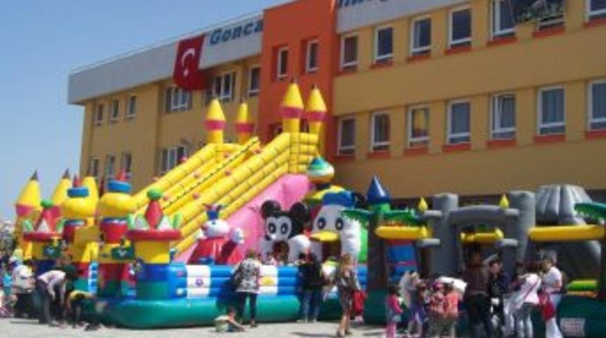 Didim Anaokulları, Gonca Koleji Boyama Şenliğinde Buluştu