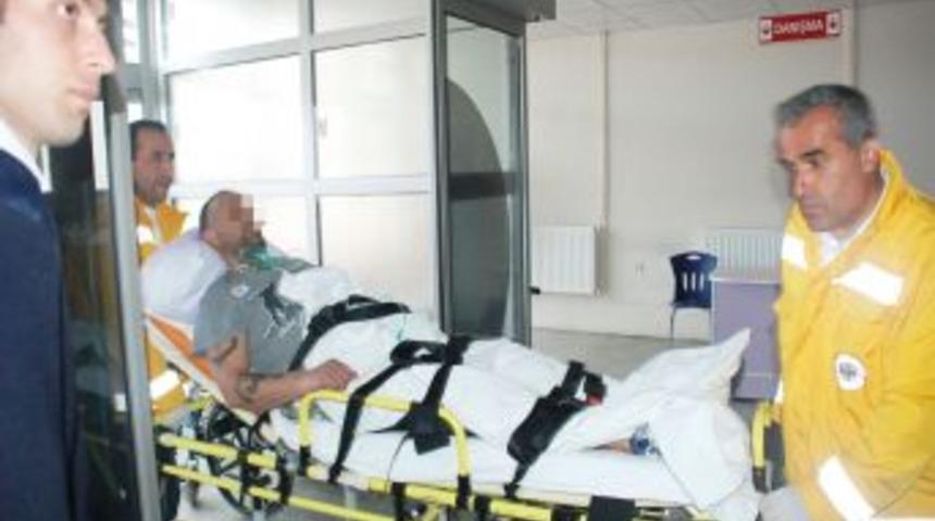Kalp Krizi Ge&ccedil;iren Mahkum Hastaneye Kaldırıldı