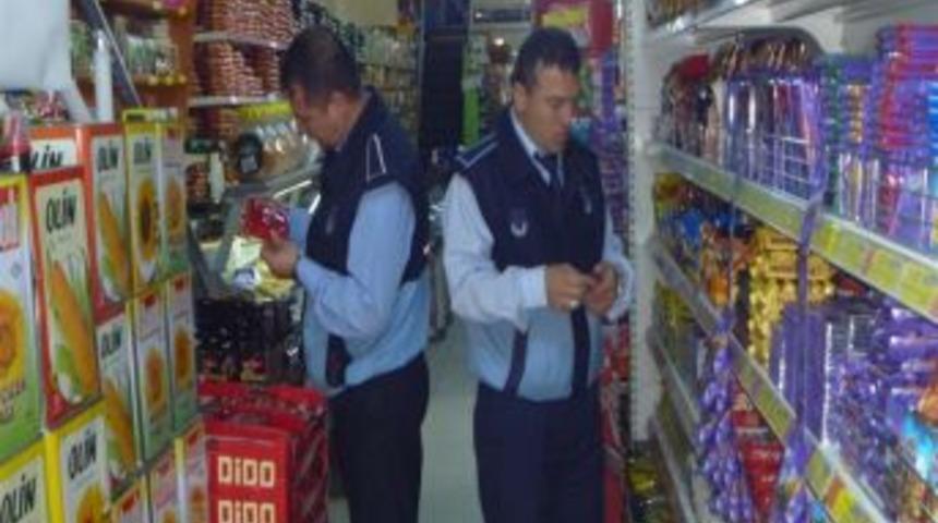 Zabıtadan  Marketlere  Sıkı Denetim