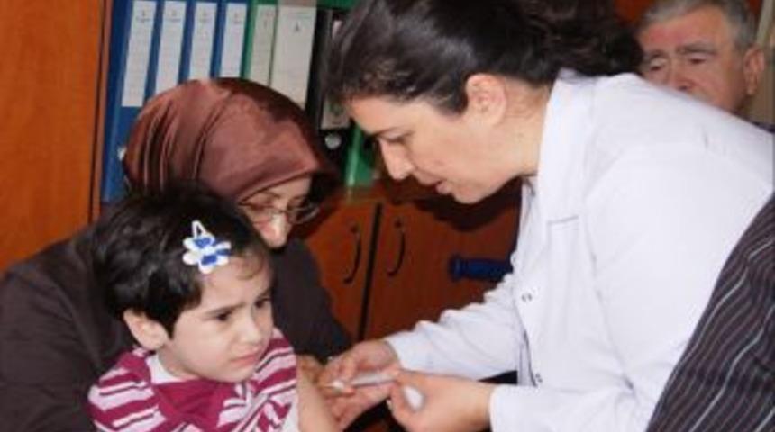 Tırpancı; "aşılı &Ccedil;ocuk, Sağlıklı &Ccedil;ocuk"