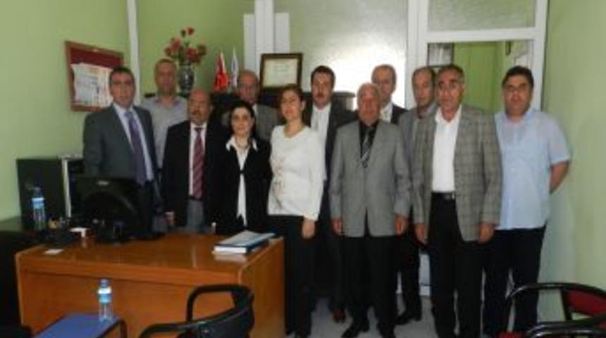 MESOB, y&ouml;netim ve denetim kurulu toplantılarını Derik'te yaptı