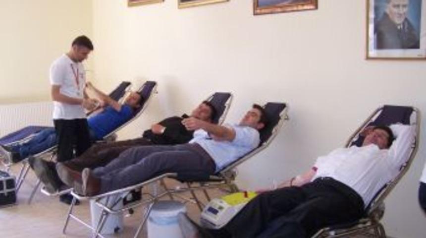 Korkuteli'nde 47 Ünite Kan Bağışı Yapıldı